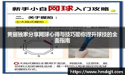 黄丽独家分享网球心得与技巧助你提升球技的全面指南